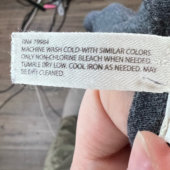 Soma French Terry Cutout Tunic Heather Quartz - Picture 8 of 8